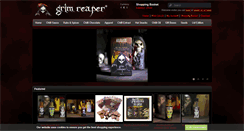 Desktop Screenshot of grimreaperfoods.com
