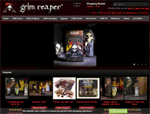 Tablet Screenshot of grimreaperfoods.com